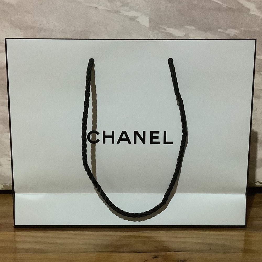Chanel small paper gift bag
